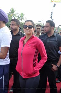 Sania Mirza NDTV Walk for Fitness