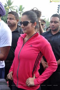 Sania Mirza NDTV Walk for Fitness