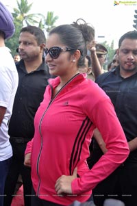 Sania Mirza NDTV Walk for Fitness