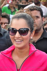 Sania Mirza NDTV Walk for Fitness