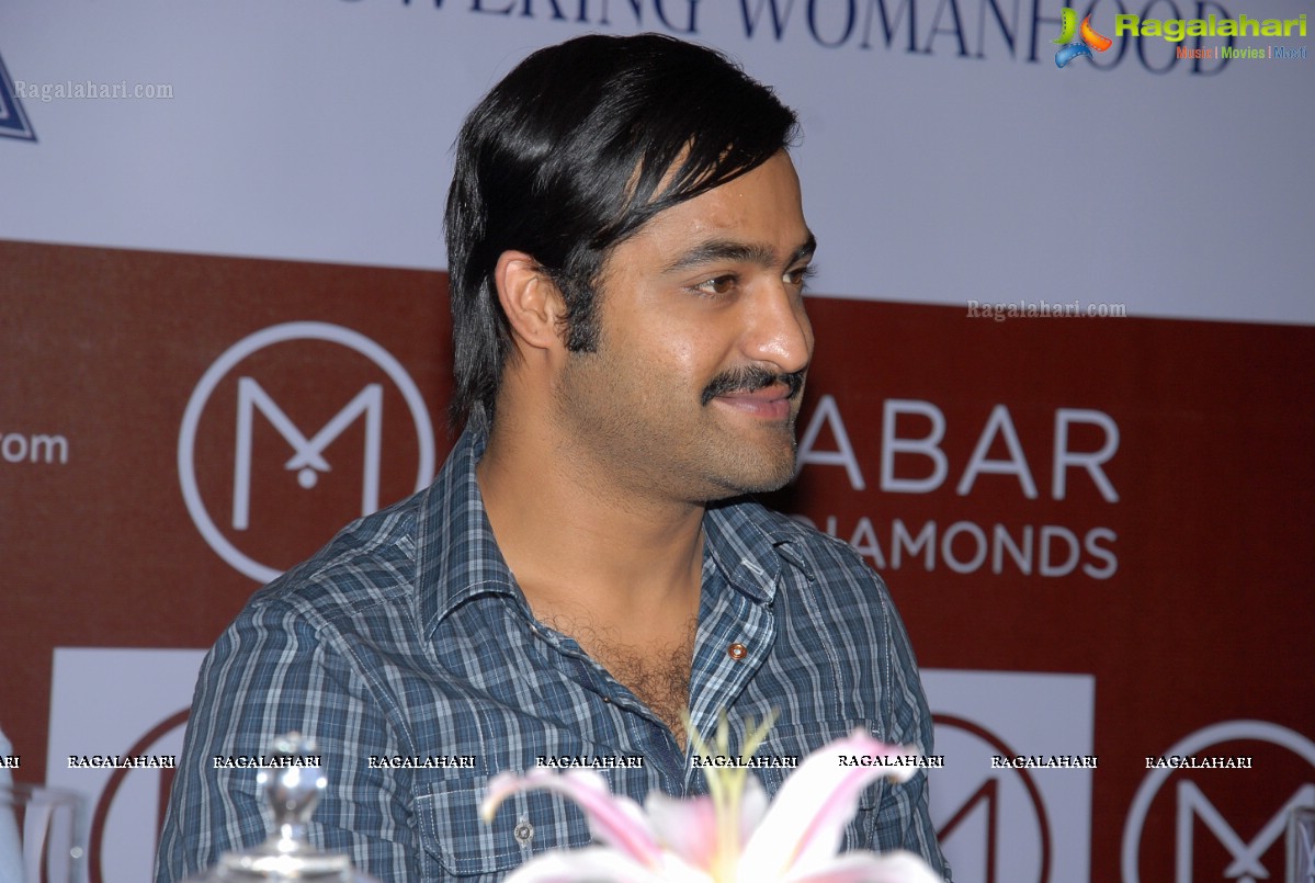 NTR at Malabar Gold and Diamonds Educational aid to Girl Child Launch