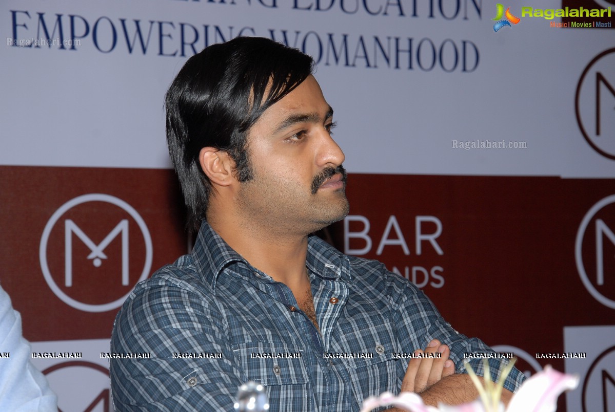NTR at Malabar Gold and Diamonds Educational aid to Girl Child Launch