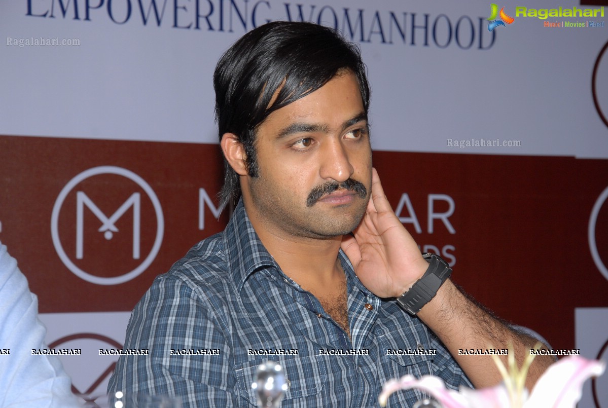 NTR at Malabar Gold and Diamonds Educational aid to Girl Child Launch