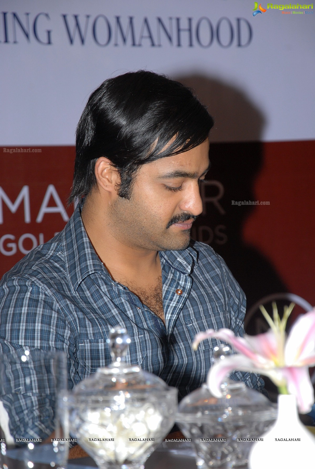 NTR at Malabar Gold and Diamonds Educational aid to Girl Child Launch