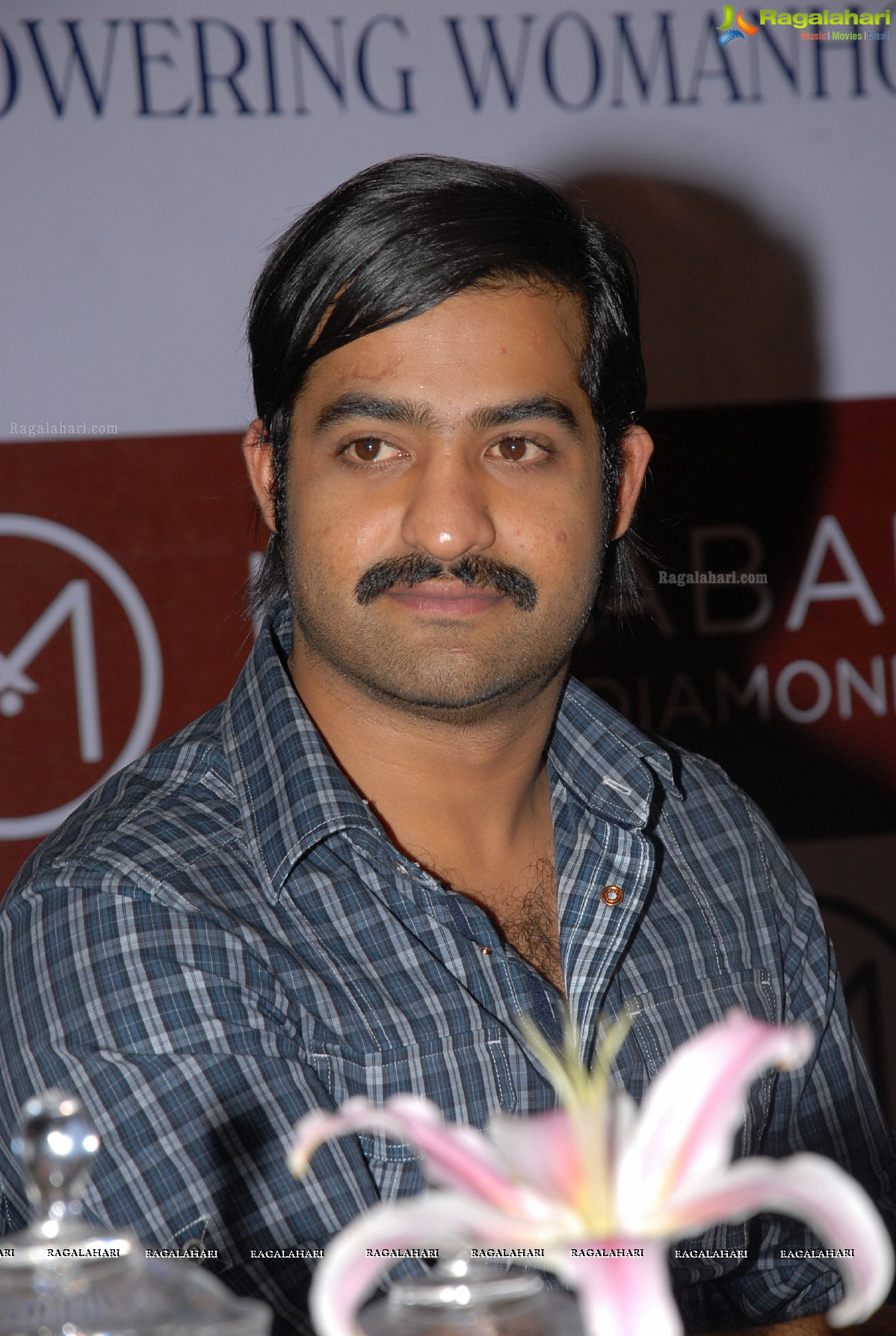 NTR at Malabar Gold and Diamonds Educational aid to Girl Child Launch