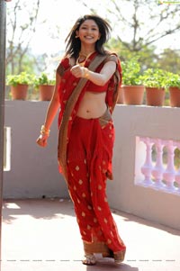 Tanvi Vyas in Hot Red Saree