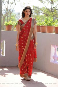 Tanvi Vyas in Hot Red Saree