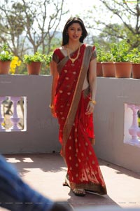 Tanvi Vyas in Hot Red Saree