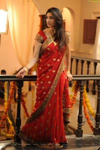 Tanvi Vyas in Hot Red Saree