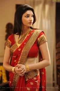 Tanvi Vyas in Hot Red Saree