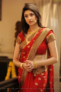 Tanvi Vyas in Hot Red Saree