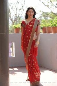 Tanvi Vyas in Hot Red Saree