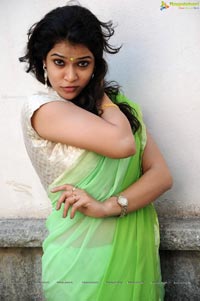 Bhargavi in Saree