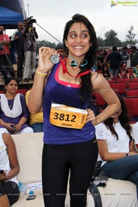 Regina Cassandra @ Hyderabad 10K Run