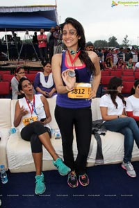 Regina Cassandra @ Hyderabad 10K Run