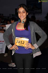 Regina Cassandra @ Hyderabad 10K Run