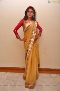 Sony Charishta in Saree Photos