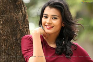 Hebah Patel Red Dress