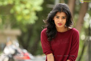 Hebah Patel Red Dress