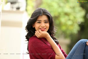 Hebah Patel Red Dress