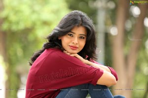 Hebah Patel Red Dress