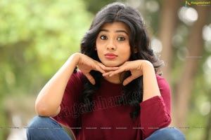 Hebah Patel Red Dress