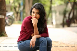 Hebah Patel Red Dress