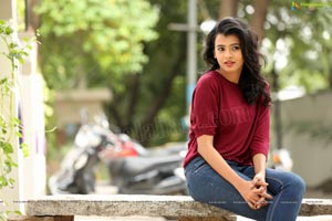 Hebah Patel Red Dress