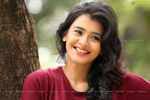 Hebah Patel Red Dress