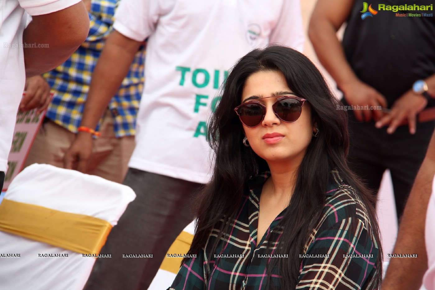 Charmme Kaur at World Toilet Day Walk, Hyderabad, Photo Gallery