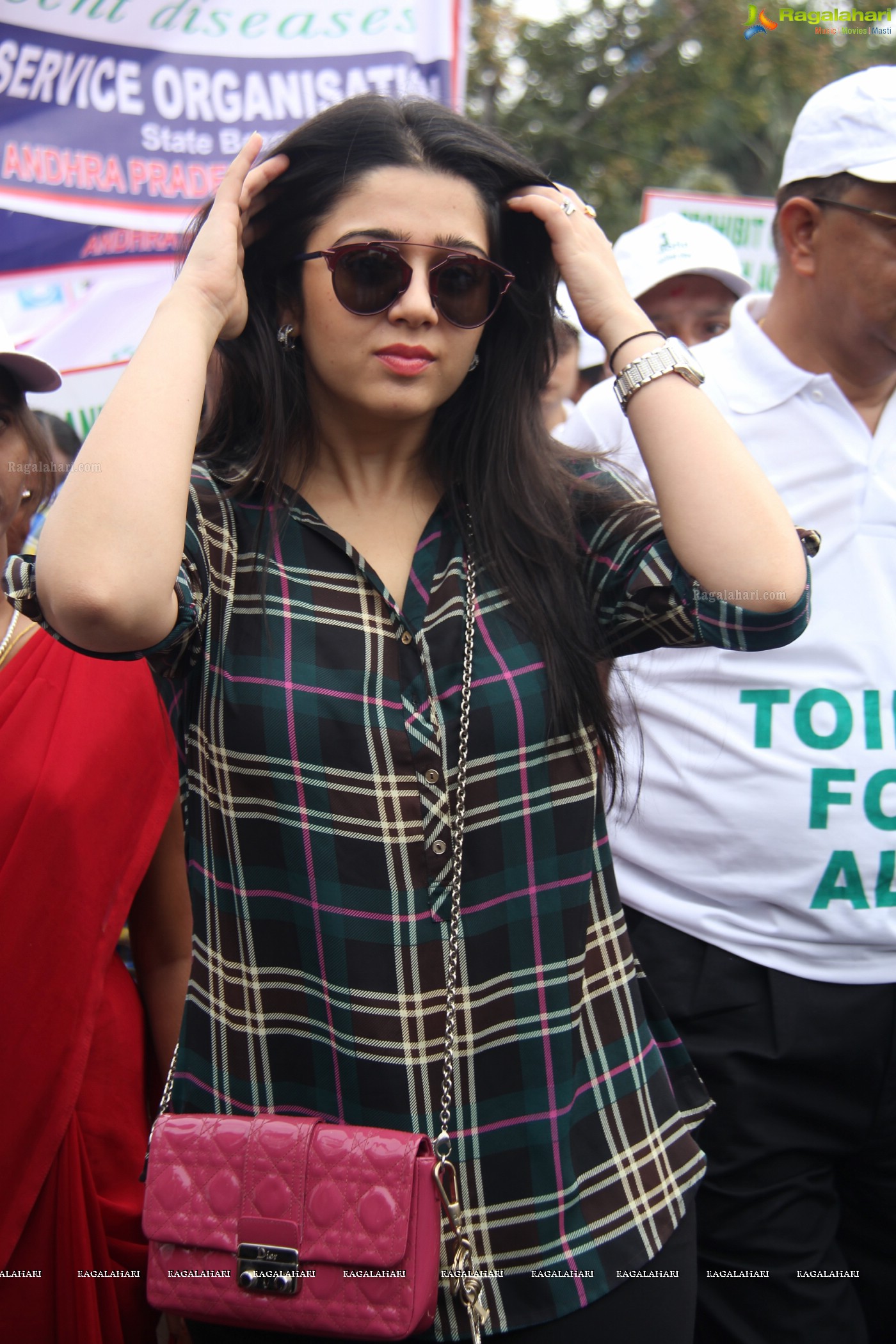 Charmme Kaur at World Toilet Day Walk, Hyderabad, Photo Gallery