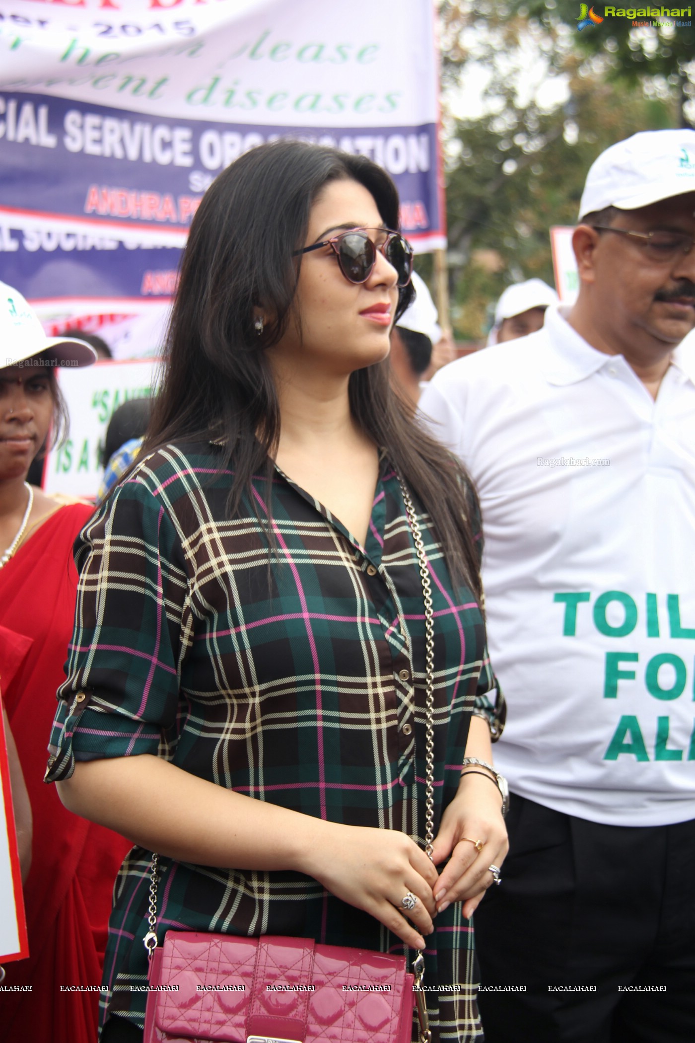 Charmme Kaur at World Toilet Day Walk, Hyderabad, Photo Gallery