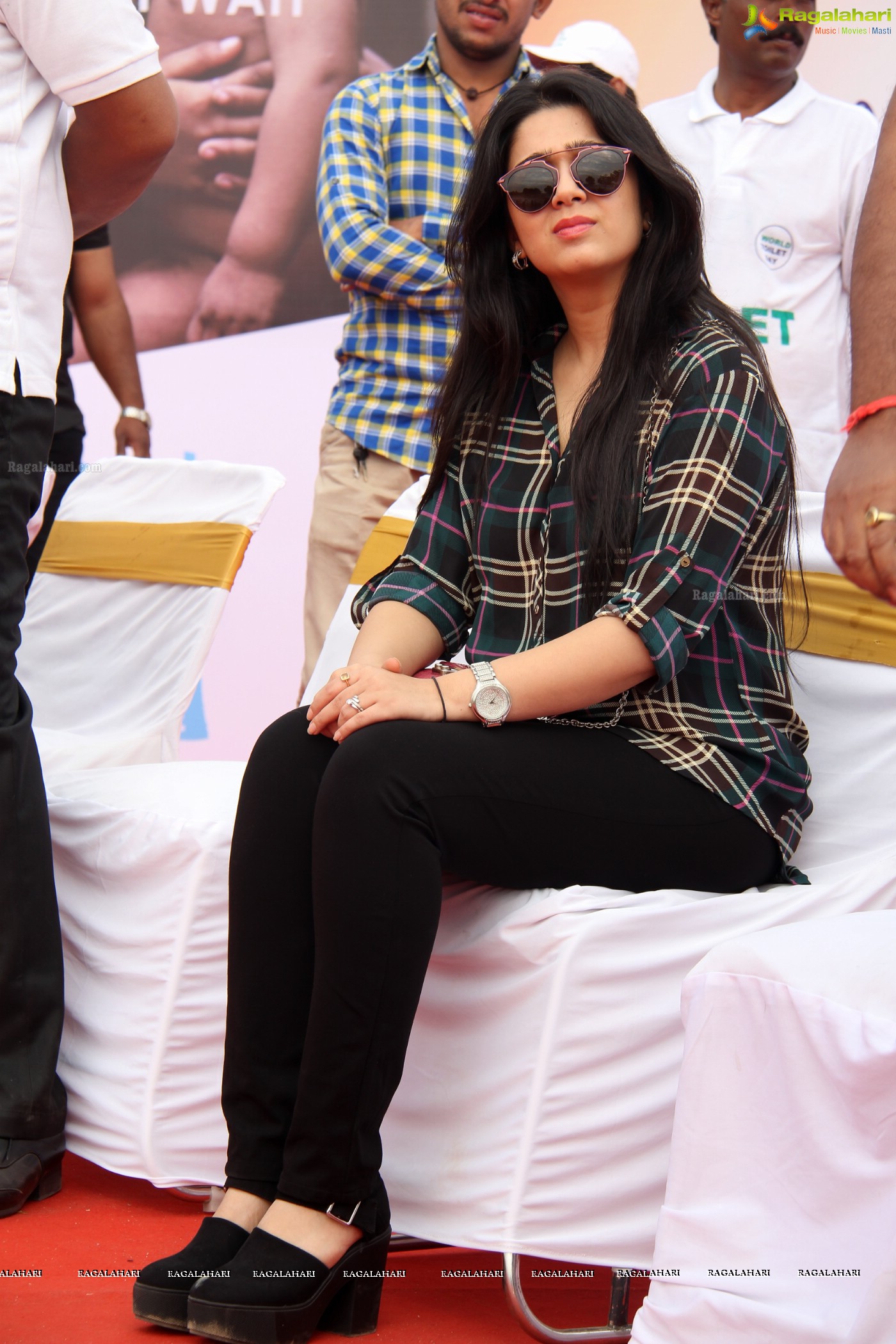 Charmme Kaur at World Toilet Day Walk, Hyderabad, Photo Gallery