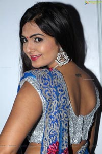 Neha Deshpande at Hyderabad Talwar League Launch