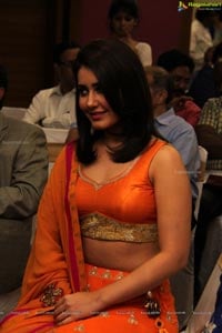 Rashi Khanna in Orange Dress