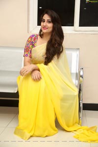 Manjusha Yellow Saree