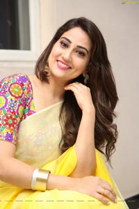 Manjusha Yellow Saree