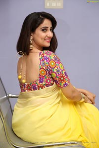 Manjusha Yellow Saree