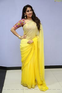 Manjusha Yellow Saree