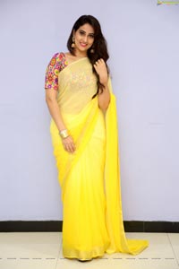 Manjusha Yellow Saree