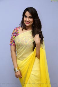 Manjusha Yellow Saree