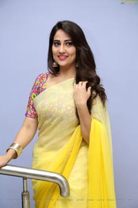 Manjusha Yellow Saree