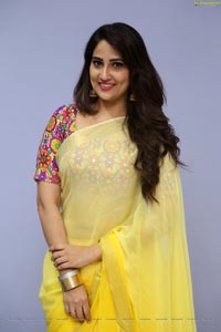 Manjusha Yellow Saree