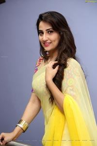 Manjusha Yellow Saree