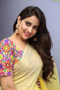 Manjusha Yellow Saree