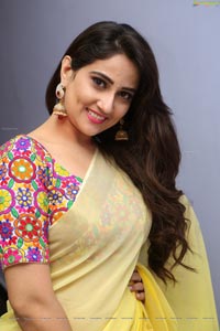 Manjusha Yellow Saree