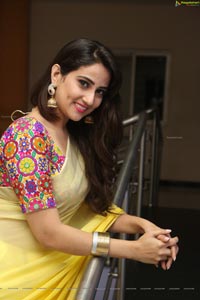 Manjusha Yellow Saree