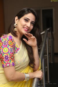 Manjusha Yellow Saree