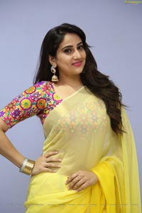 Manjusha Yellow Saree