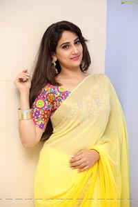 Manjusha Yellow Saree